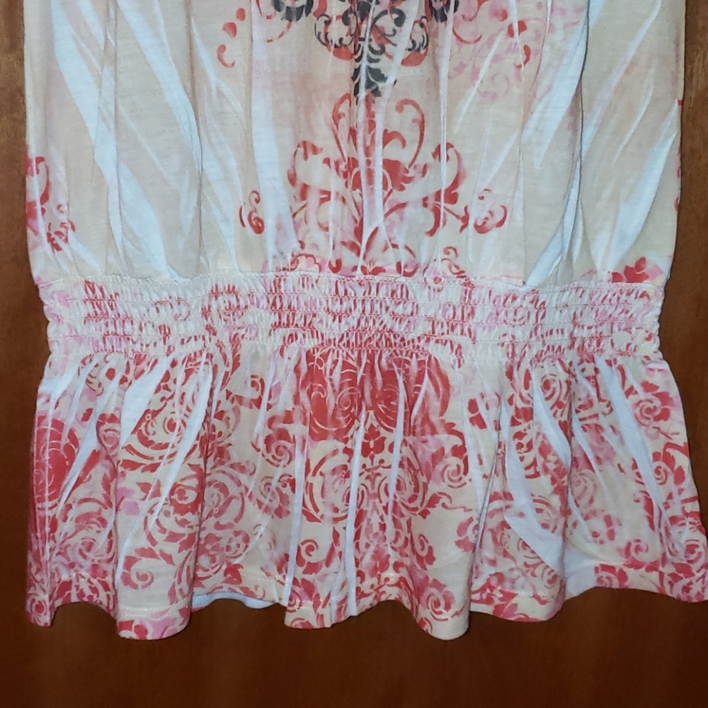 Y2K EYESHADOW PEPLUM TOP - Picture 3 of 6